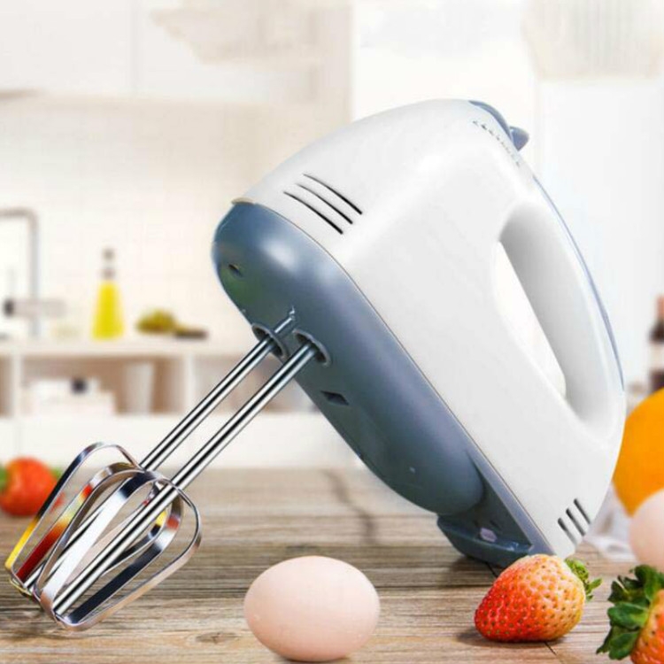 Whisk Electric Household Mini Whisk Baking Small Whipped Cream Machine,  Specification:CN Plug+6 Stirring Rods