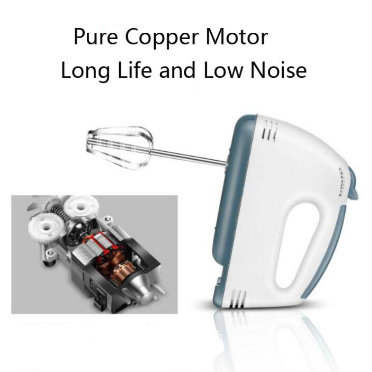 Whisk Electric Household Mini Whisk Baking Small Whipped Cream Machine,  Specification:US Plug+4 Stirring Rods