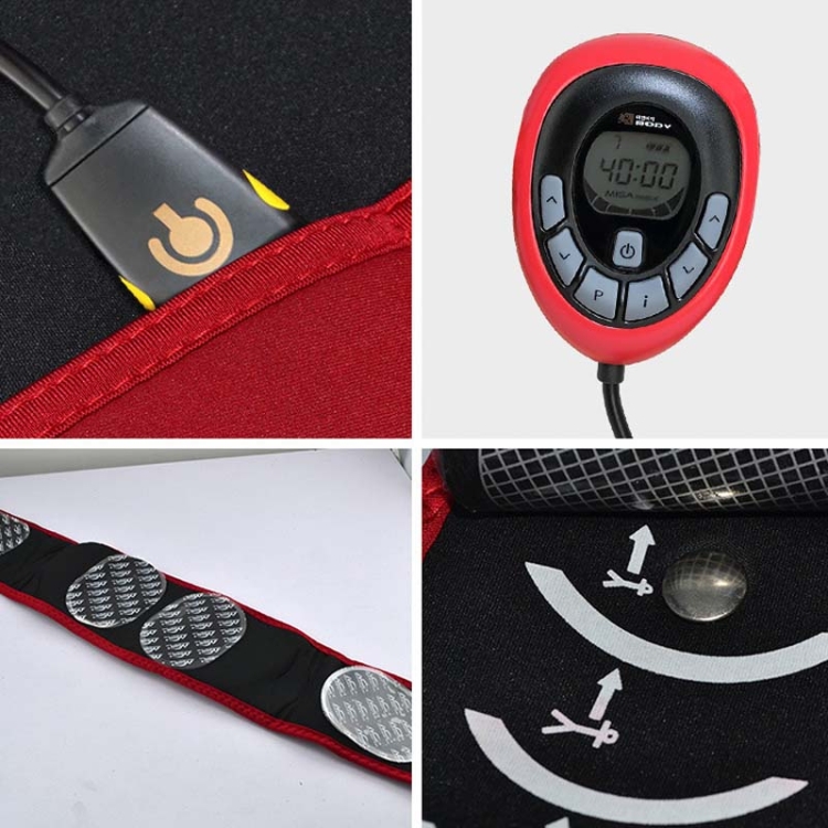 MBODY Fitness Slimming Belt เครื่องลดหน้าท้องแบบบางเข็มขัดรัดหน้าท้อง