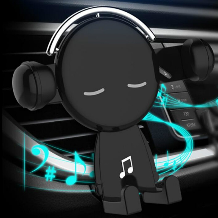 Mobile Phone Holder Car Air Outlet Car Phone Holder Cartoon Navigation Mobile Phone Holder(Black) Mobile Phone Holder Car Air Outlet Car Phone Holder Cartoon Navigation Mobile Phone Holder(Black)
