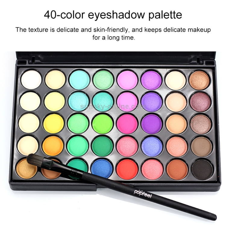 40 Colors Eye Makeup Matte Glitter Diamond Shimmer Eye Primer Luminous Eye  Shadow(E40#2)