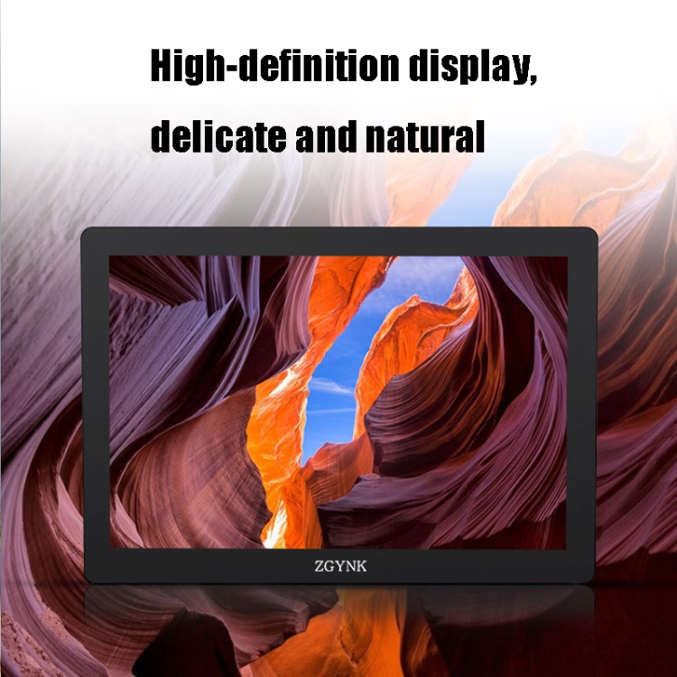 Pantalla industrial ZGYNK KQ101 HD con pantalla integrada, tamaño: 15,6 pulgadas, estilo: capacitivo - B6