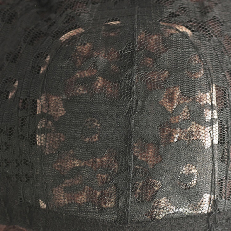 女性のためのリアルなロングストレートヘアウィッグ合成繊維ヘッドギア