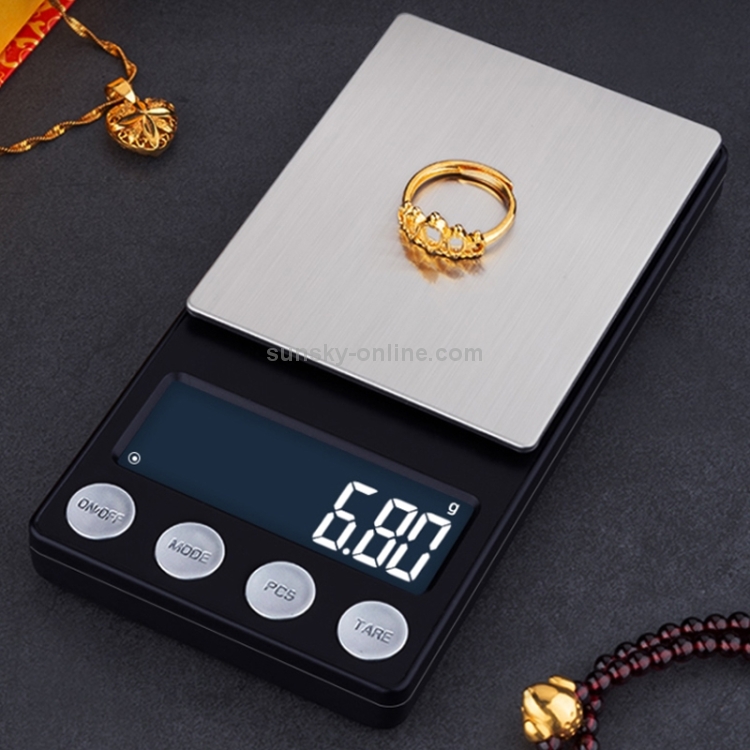 Balance électronique de haute précision Mini balance de médecine portative  de bijoux, style: 500g / 0.1g