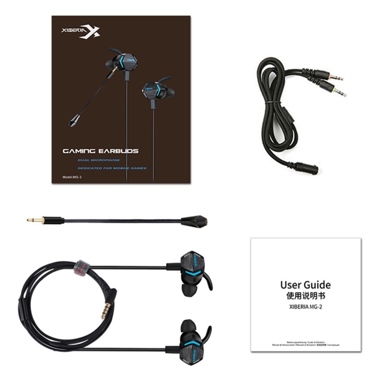 XIBERIA MG-2 Gaming Mobile Computer Headset, Cable Length: 1.2 M XIBERIA MG-2 Gaming Mobile Computer Headset, Cable Length: 1.2 M