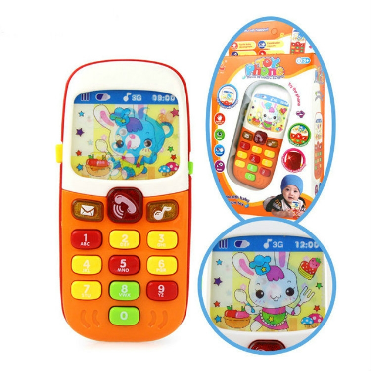 Téléphone jouet 3 PCS Jouets Enfants Simulation Éducative Musique