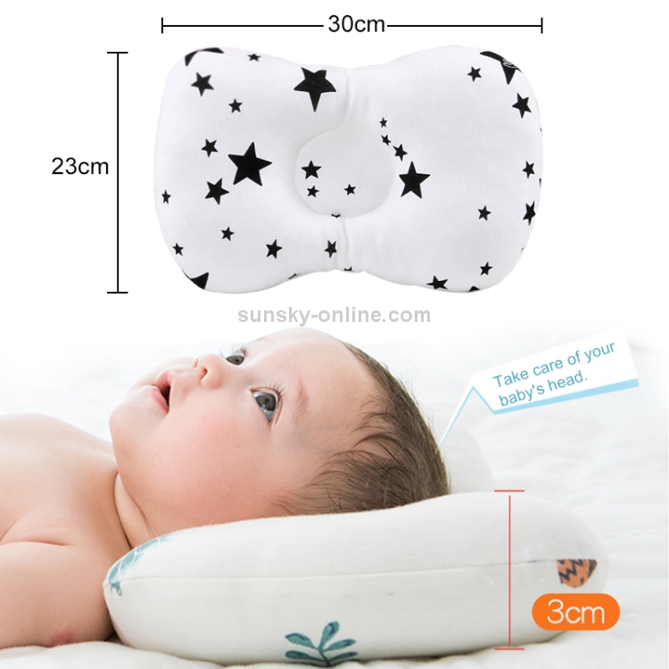 Newborn Baby Pillow Head Protection Cute Cushion Baby Bedding Infant Pillow 