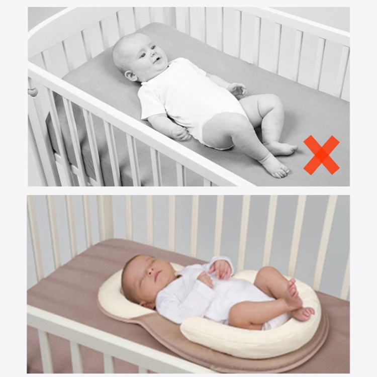 Coussin de positionnement anti-roulis pour bébé, oreiller long en