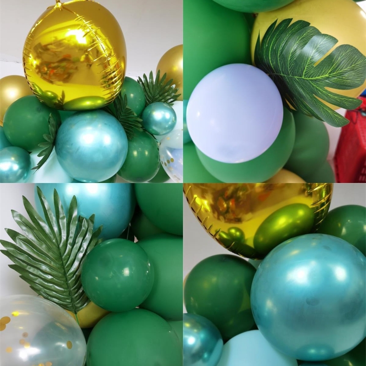 43 & # 34; Fournitures de fête de ballons à thème Algeria