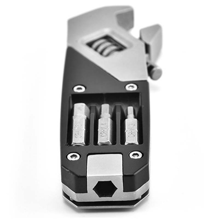 Stainless Steel Adjustable Wrench Foldable Allen Wrench MultiFunction