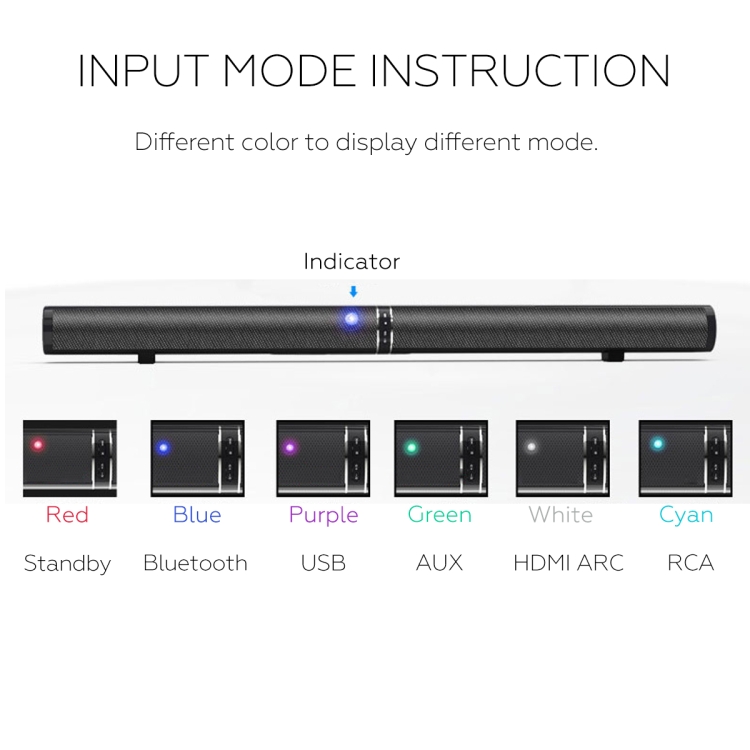 LP-1807 Echo Wall Home Theater Surround Stereo Speaker Soundbar, Plug Type:UK Plug(Black) LP-1807 Echo Wall Home Theater Surround Stereo Speaker Soundbar, Plug Type:UK Plug(Black)