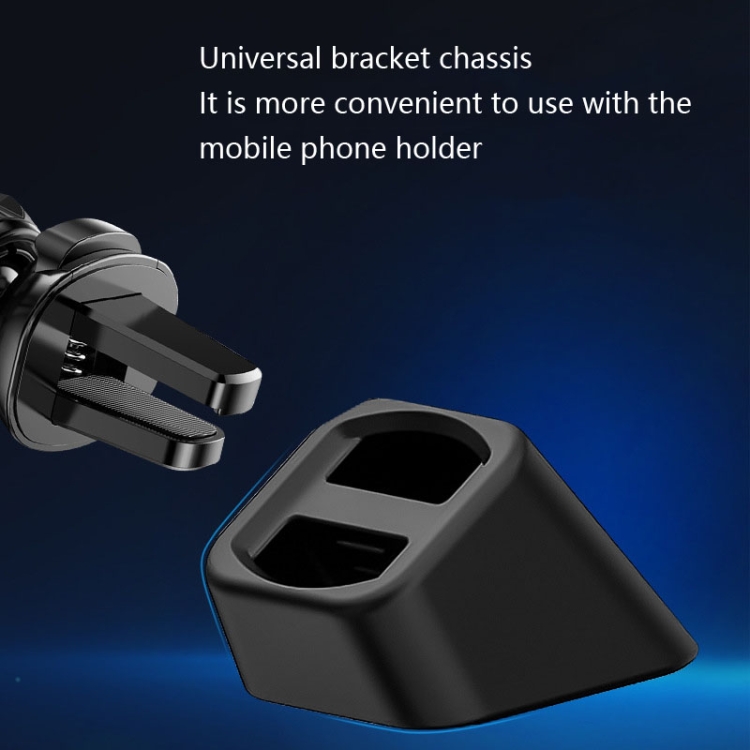 5 PCS Car Phone Holder Base Universal Car Air Outlet Clip Bracket Base, Colour: Gold 5 PCS Car Phone Holder Base Universal Car Air Outlet Clip Bracket Base, Colour: Gold