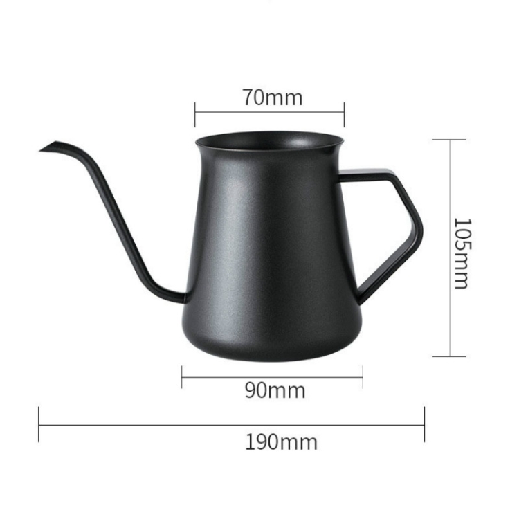 Ear Mounted Coffee Hand Flushing Coffee Pot 304 Stainless Steel