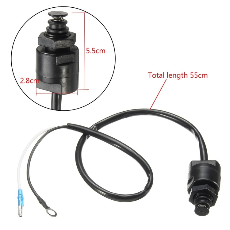 Universal Boat Outboard Engine Motor Kill Stop Switch Safety Tether