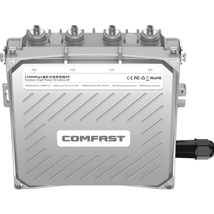 COMFAST CF-WA800 V3 1300Mbps Repetidor de amplificador de señal de estación base inalámbrica WiFi para exteriores - 3