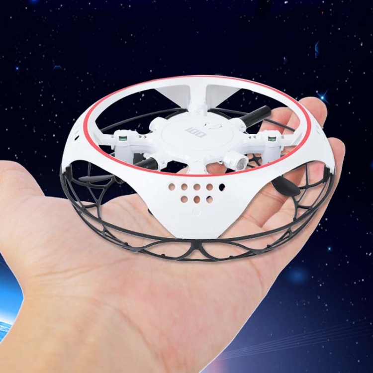 Smart Hovering Flying Saucer Gesture Sensing FourAxis Mini Drone Watch