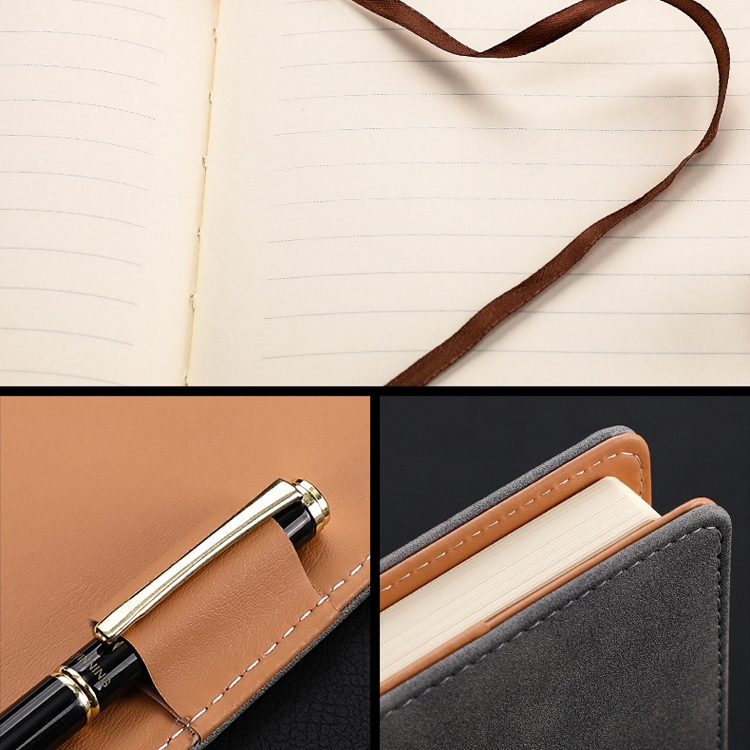 Mailbox Notebook SUNSKY - Notebook Business Retro Simple Notebook Office Notepad Black ...