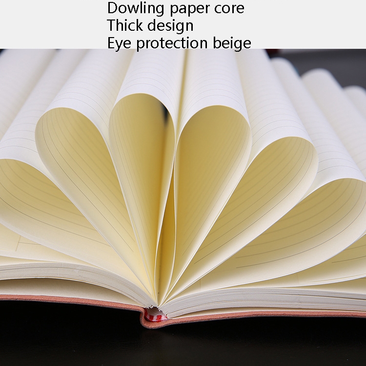 Record Notebook Cover Notebook Student Notepad Diary Book Business Record Book PU Notebook ...