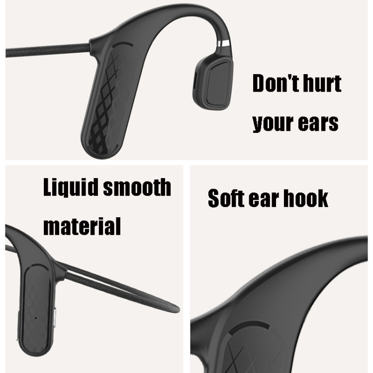MD04 Bone Conduction Bluetooth Wireless Sports Waterproof Earphone(Black) MD04 Bone Conduction Bluetooth Wireless Sports Waterproof Earphone(Black)