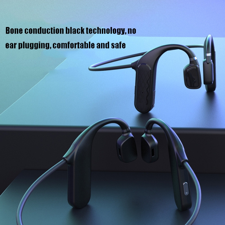 MD04 Bone Conduction Bluetooth Wireless Sports Waterproof Earphone(Black) MD04 Bone Conduction Bluetooth Wireless Sports Waterproof Earphone(Black)