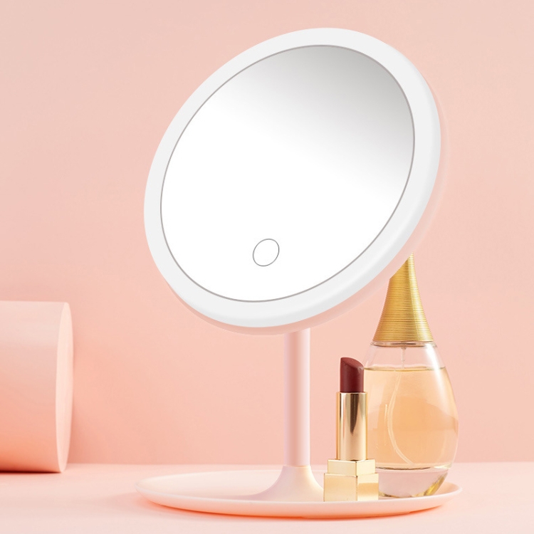 Espejo de maquillaje, luz LED de escritorio, luz de relleno grande