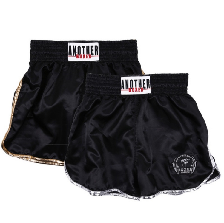 Las mejores ofertas en Hombre Talla M Negro Pantalones cortos de boxeo y  artes marciales