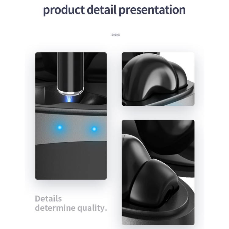 M19 TWS HIFI Noise Cancelling In-Ear Wireless Bluetooth Earphone(Black) M19 TWS HIFI Noise Cancelling In-Ear Wireless Bluetooth Earphone(Black)