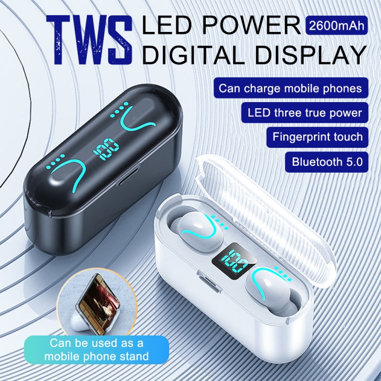 S1 TWS Binaural In-Ear Touch Stereo Wireless Bluetooth Earphone(White) S1 TWS Binaural In-Ear Touch Stereo Wireless Bluetooth Earphone(White)