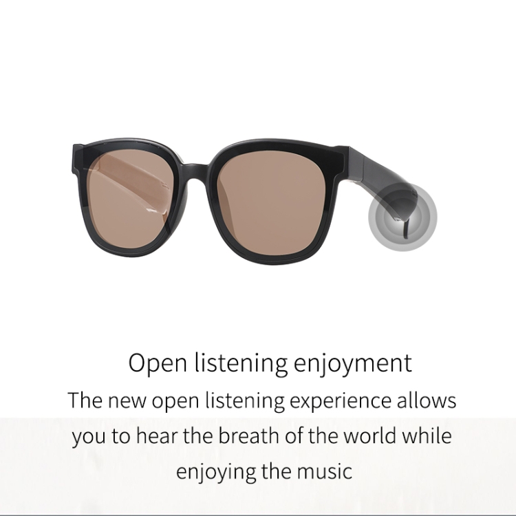 A13 Smart Audio Sunglasses Bluetooth Earphone(Brown) A13 Smart Audio Sunglasses Bluetooth Earphone(Brown)