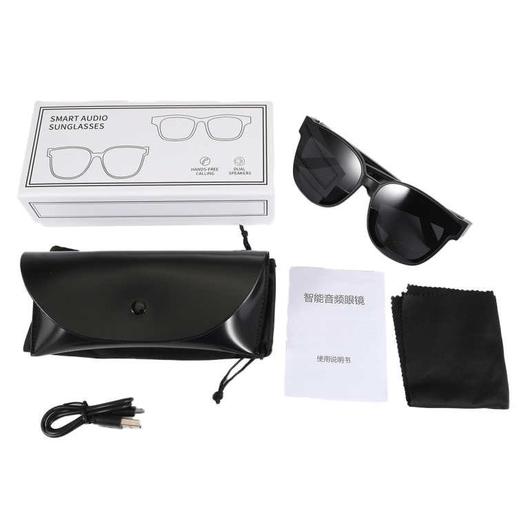 A13 Smart Audio Sunglasses Bluetooth Earphone(Brown) A13 Smart Audio Sunglasses Bluetooth Earphone(Brown)