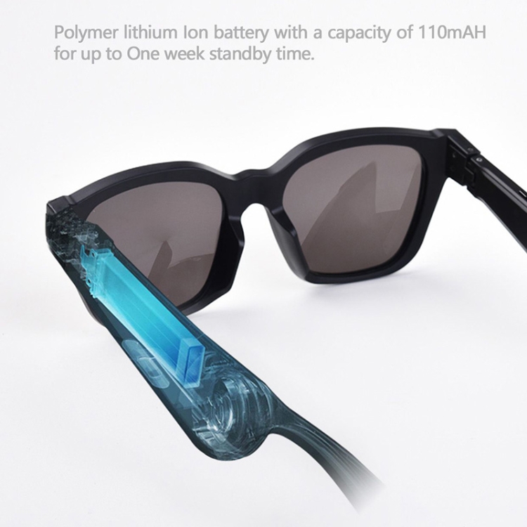 F002 Binaural Mini Smart Call Waterproof Bluetooth Glasses Earphone(Transparent) F002 Binaural Mini Smart Call Waterproof Bluetooth Glasses Earphone(Transparent)