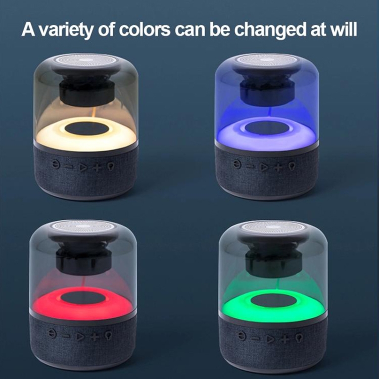 JY02 TWS Colorful Bluetooth Speaker Crystal Portable Wireless Transparent LED Light Mini Speaker JY02 TWS Colorful Bluetooth Speaker Crystal Portable Wireless Transparent LED Light Mini Speaker