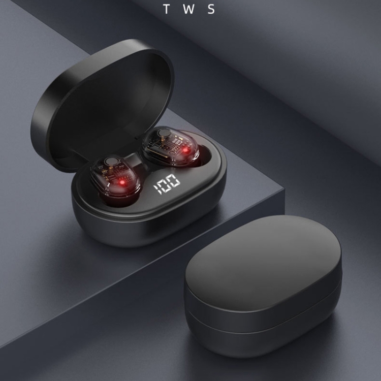 DSH-17 TWS Noise Cancelling Touch Digital Display Transparent Panel Wireless Bluetooth Headset DSH-17 TWS Noise Cancelling Touch Digital Display Transparent Panel Wireless Bluetooth Headset