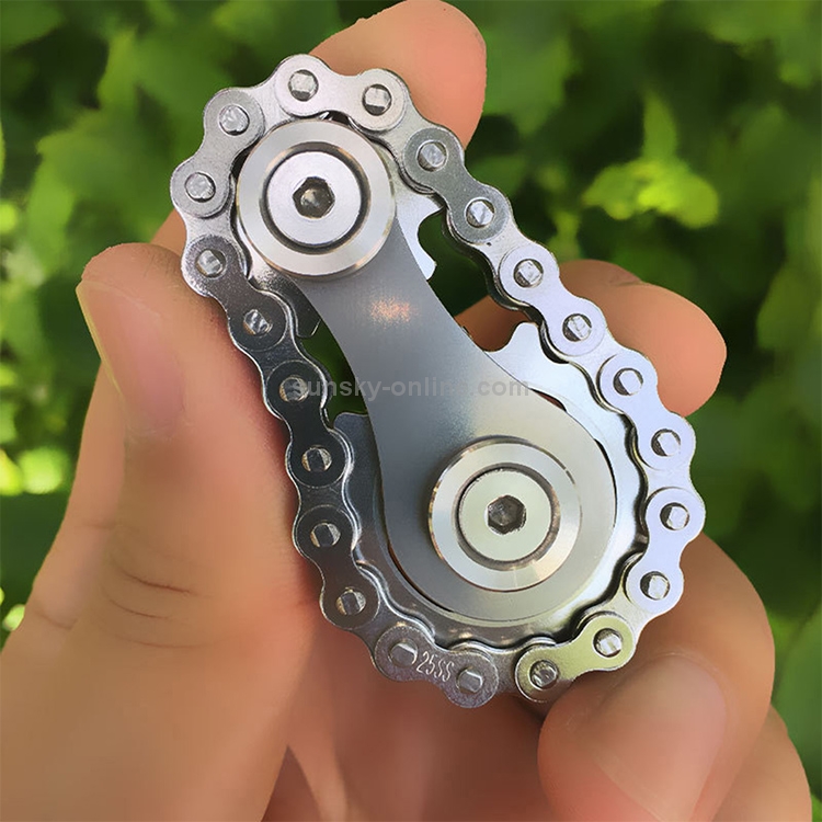 Kettenräder Kette Dekompression Fingerspitzen Kreisel Zahnrad Kreisel Spielzeug 