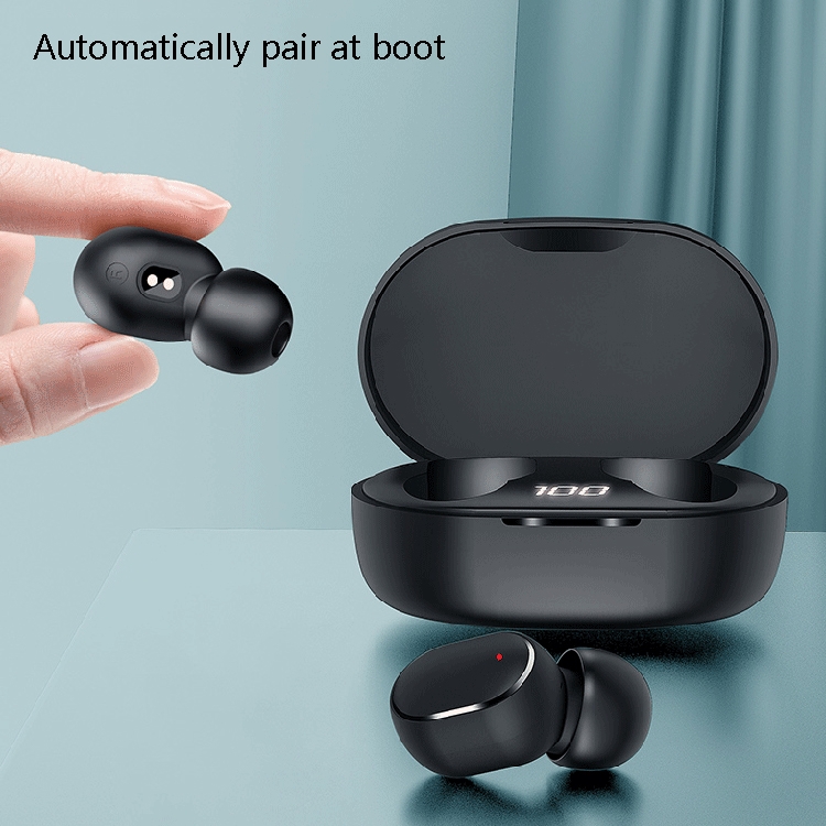 M3 Wireless Bluetooth Earphone TWS Digital Display Bluetooth Earphone 5.0 Sports Wireless Stereo Earphone(Black) M3 Wireless Bluetooth Earphone TWS Digital Display Bluetooth Earphone 5.0 Sports Wireless Stereo Earphone(Black)