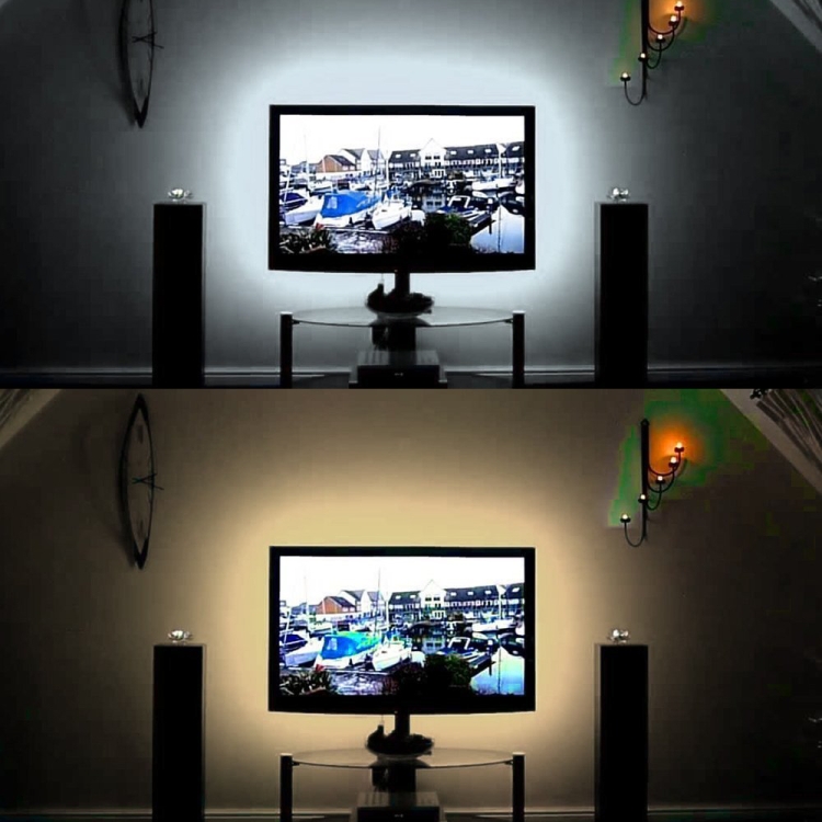 USB Power supply LED strip 3528 1M TV background Lighting DIY decorative lamp LD