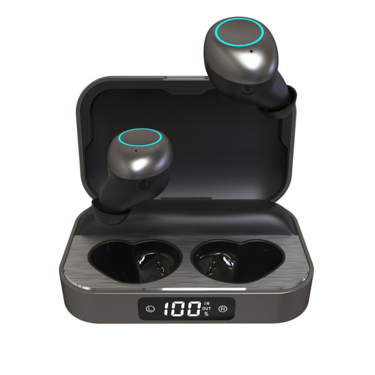 X6 TWS Noise Cancelling Digital Display Stereo Sports Wireless Bluetooth Earphone(Black) X6 TWS Noise Cancelling Digital Display Stereo Sports Wireless Bluetooth Earphone(Black)