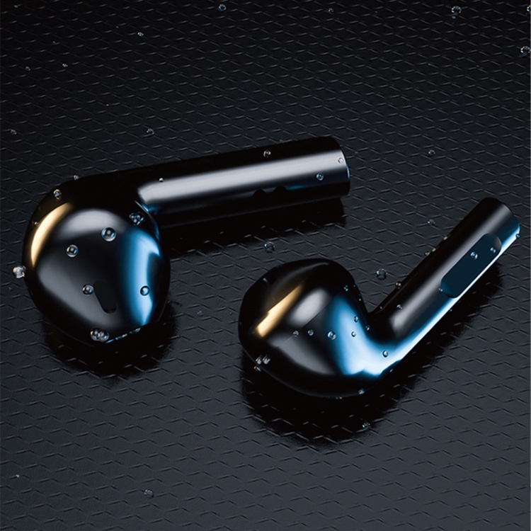 JC-16 TWS Noise Cancelling Semi-In-Ear Digital Sports Mini Wireless Bluetooth Earphone(White)