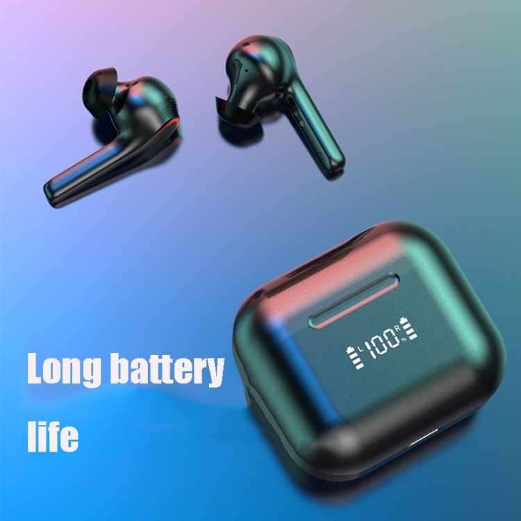 A6 TWS Noise Cancelling Sports Mini In-Ear Digital Display Wireless Bluetooth Earphone(Black) A6 TWS Noise Cancelling Sports Mini In-Ear Digital Display Wireless Bluetooth Earphone(Black)