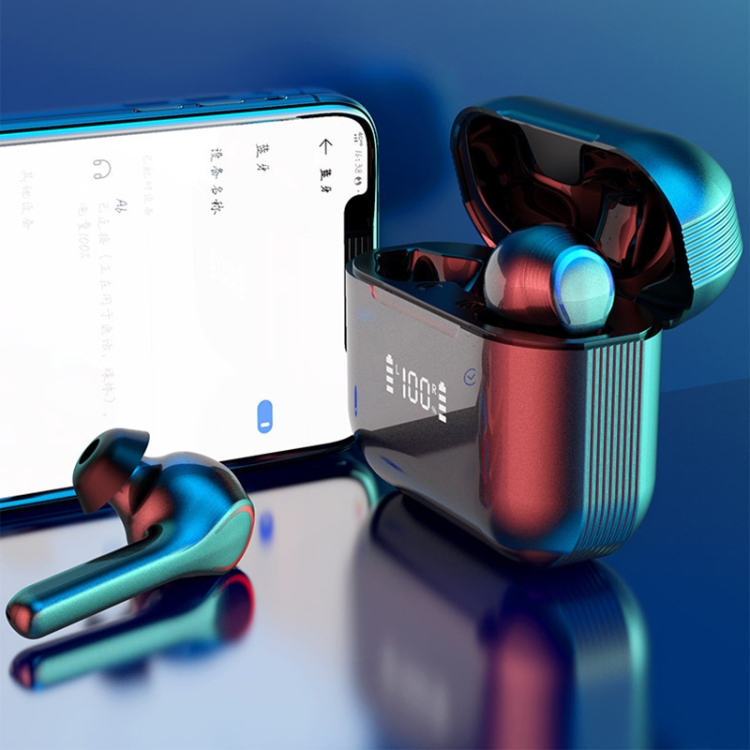 A6 TWS Noise Cancelling Sports Mini In-Ear Digital Display Wireless Bluetooth Earphone(Black) A6 TWS Noise Cancelling Sports Mini In-Ear Digital Display Wireless Bluetooth Earphone(Black)
