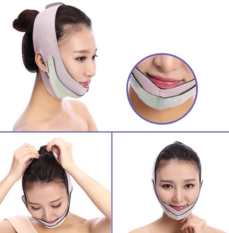074 Skin Tone Enhanced Version For Men And Women Face-Lifting Bandage V Face  Double Chin
