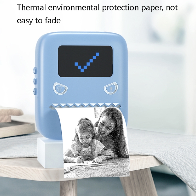 Mini imprimante thermique portable Imprimante photo Bluetooth Imprimante de  collections d'erreurs de devoirs d'étudiant (Version anglaise rose)