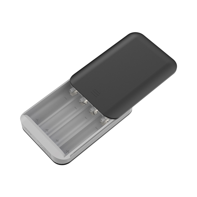 4 X 18650 Battery (Not Included) Dual-Way QC Charger Power Bank Shell Box With 2 X USB Interface Output & Display & Wireless Charging 4 X 18650 Battery (Not Included) Dual-Way QC Charger Power Bank Shell Box With 2 X USB Interface Output & Display & Wireless Charging