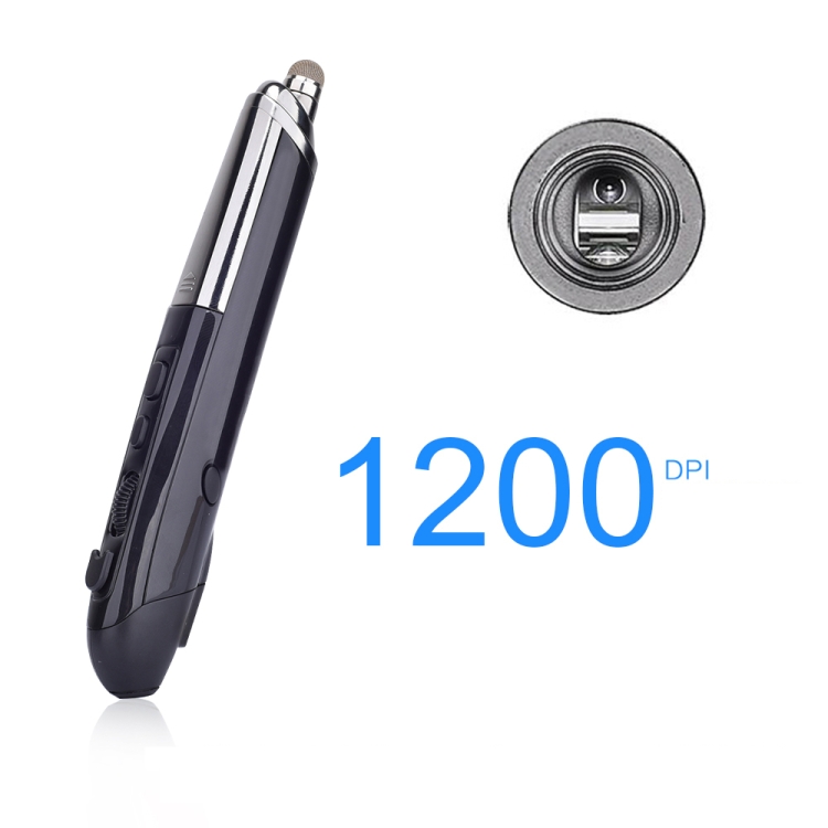 PR-08 1600DPI 6 teclas 2.4G Pizarra electrónica inalámbrica Bolígrafo multifunción Ratón PPT Flip Pen (blanco) - B5
