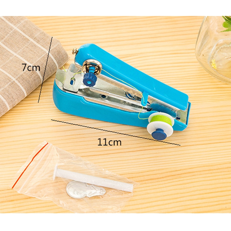 Mini macchina da cucire portatile portatile da 4 pezzi Mini macchina da  cucire manuale tascabile multifunzionale per uso domestico, consegna a  colori casuali