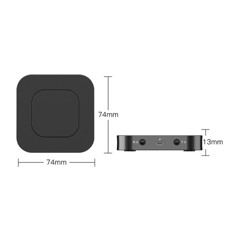 BT-13 2 In 1 Bluetooth 5.0 Adapter Wireless Audio Receiver & Transmitter BT-13 2 In 1 Bluetooth 5.0 Adapter Wireless Audio Receiver & Transmitter