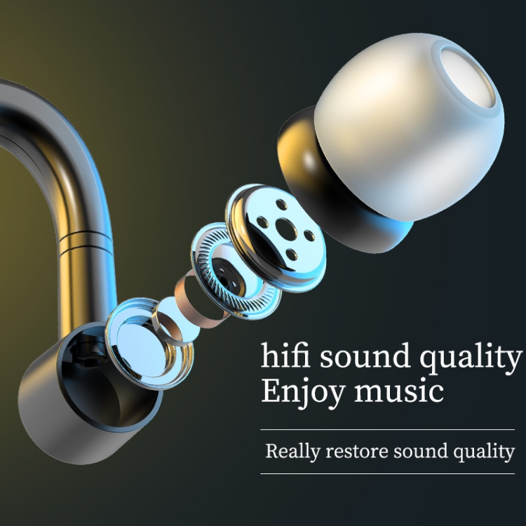 108 Bluetooth 5.0 Business Hanging Ear Type Rotating Universal Wireless Stereo Earphone(Blue) 108 Bluetooth 5.0 Business Hanging Ear Type Rotating Universal Wireless Stereo Earphone(Blue)