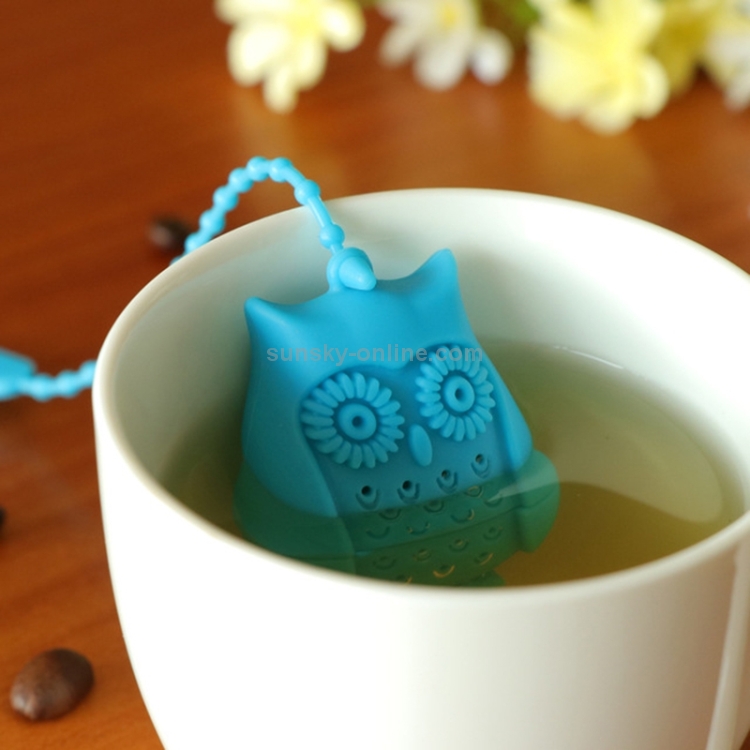 2 pièces créatif mignon hibou passoire à thé sachets de thé filtre à  infuseur de thé