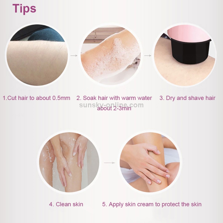 XD3001 Ladies Epilator Pubic Hair Armpit Hair Shaving Device Whole