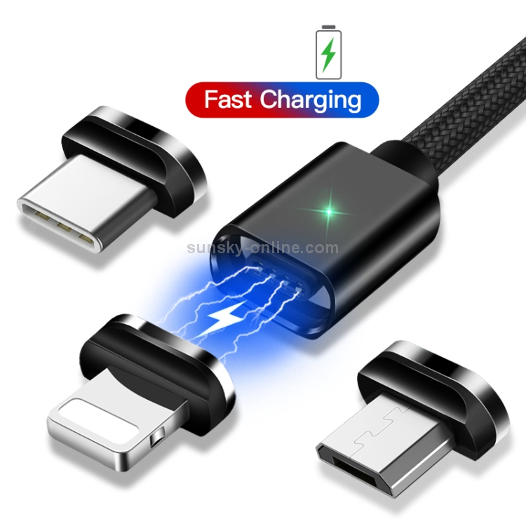 Câble USB transfert & chargement 1 m à connecteur magnétique USB-C, USB-C